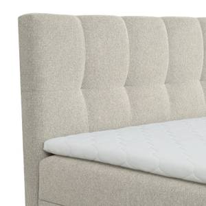 Boxspringbett Moody Beige - Breite: 140 cm