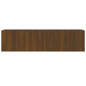 Meuble tv mural 3002089-3 Marron - Bois manufacturé - 120 x 30 x 30 cm