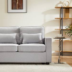 4-Sitzer Sofa Mercury Ⅷ Grau - Holzwerkstoff - Metall - Textil - Holzart/Dekor - Holz teilmassiv - 83 x 87 x 264 cm