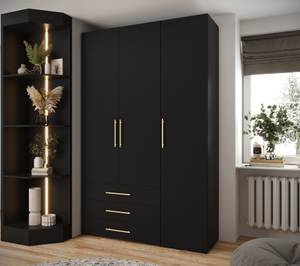 Garderobe Inova 3 Z17 Schwarz - Gold