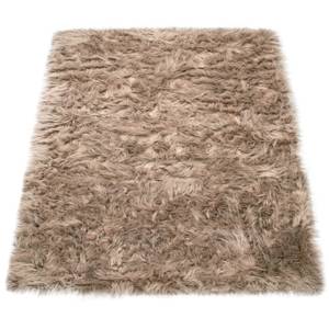 Hochflor-Teppich Playa 960 Beige - 50 x 150 cm