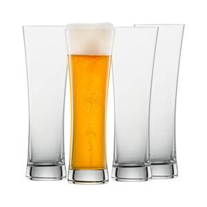 Weizenbiergläser Beer Basic 4er Set Glas - 8 x 22 x 8 cm