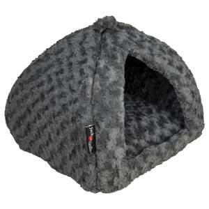 Igloo pour animaux de compagnie 444173 Gris - Matière plastique - 37 x 37 x 37 cm