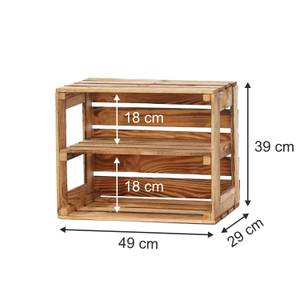 Holzkiste, Aufbewahrungskiste FLAME Anzahl Teile im Set: 1