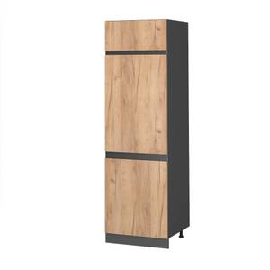 Armoire pour frigo R-Line 39749 Anthracite - Marron