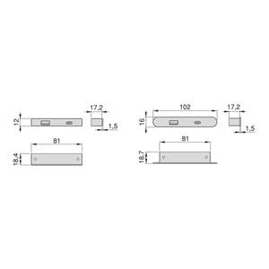 Ladegerät USB A+C Linky (81x12mm) Schwarz - Kunststoff - 10 x 5 x 13 cm