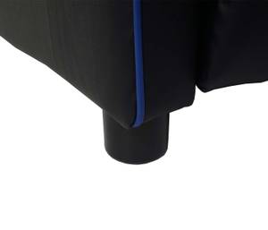 Relaxsessel J27 Schwarz - Blau