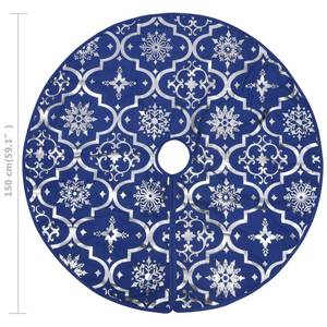 Christbaumdecke 3009787 Blau - 150 x 150 cm