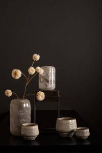 Pot de fleurs Merty Blanc - Céramique - 19 x 16 x 19 cm