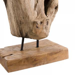 Dekorationsgegenstand LALY Braun - Massivholz - Holzart/Dekor - 25 x 85 x 33 cm