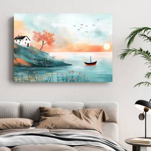 Bild Boho Landschaft I 100 x 70 cm