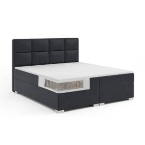 Boxspringbett Doppelbett Norseman Grau - Breite: 180 cm