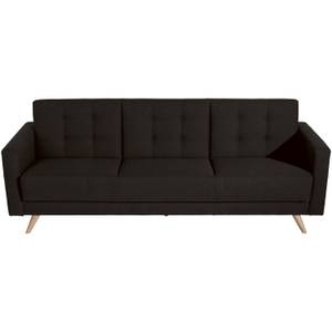 Julian Sofa 3-Sitzer mit Bettfunktion Kastanienbraun