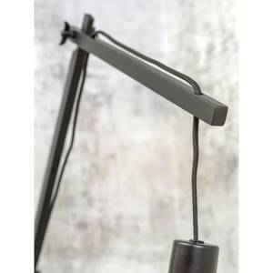 Wandlampe Kalimantan Flat Schwarz - Durchmesser: 60 cm