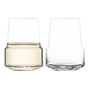 Weißwein Tumbler Level 2er Set Glas - 9 x 11 x 9 cm