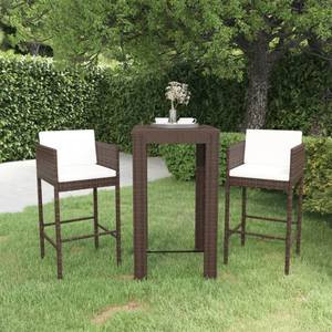 Garten-Bar-Set (3-teilig) 3012234-1 Braun - Anzahl Teile im Set: 3