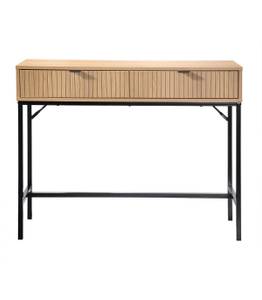 Console Tara Beige - Bois manufacturé - 35 x 80 x 100 cm