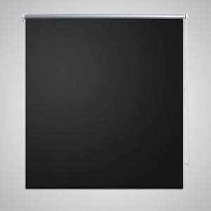 Verdunklungsrollo 290360-7 Schwarz - 100 x 230 cm