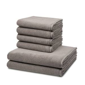 Sensual Skin set serviettes 6 pcs Gris