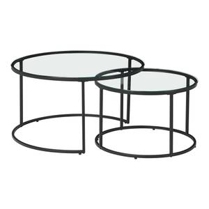 Set de 2 tables basses Kokkola Translucide