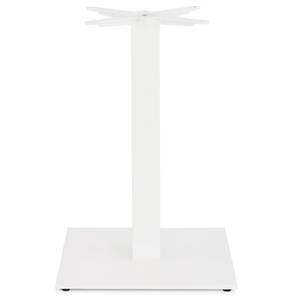 Pied De Table TOWER Blanc - Métal - 50 x 73 x 50 cm