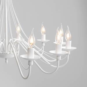 Lustre ROSABELLA Blanc - Nb d'ampoules : 12