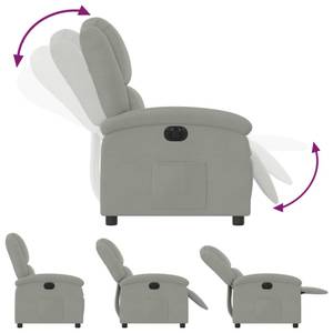 Fauteuil inclinable électrique 3032268-4 Gris lumineux