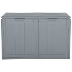 Garten-Aufbewahrungsbox Grau - Kunststoff - Polyrattan - 45 x 51 x 81 cm