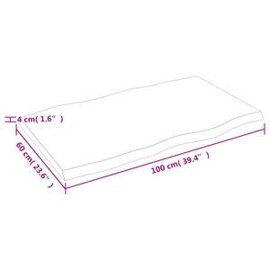 Tischplatte 3028686-5 60 x 4 x 100 cm