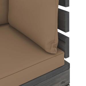 Paletten-Ecksofa 3005324-2 Taupe