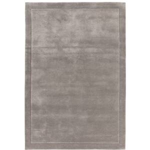 Tapis moderne laine et viscose SHINE Gris lumineux - 120 x 170 cm