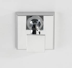 LACENO Handtuchhalter, Power - Loc Silber - Kunststoff - 6 x 6 x 5 cm