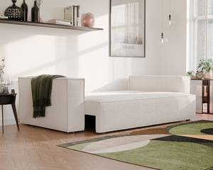 Sofa Bali Beige - Holzwerkstoff - 255 x 59 x 105 cm