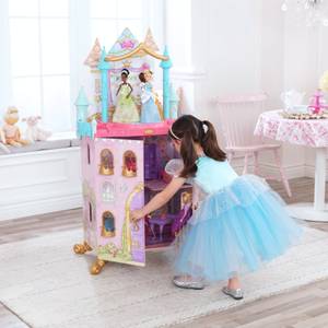 Puppenhaus Princess Dance & Dream Pink - Holz teilmassiv - 48 x 138 x 73 cm