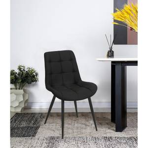 Lot de 2 chaises - JAELLE Noir