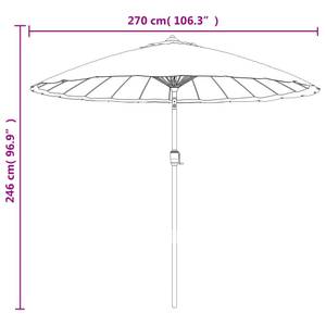 Parasol 3001676 Bleu