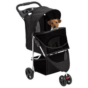 Hundewagen 3028396 Schwarz