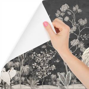 Papier Peint FLEURS Feuilles Oiseaux 180 x 120 x 120 cm