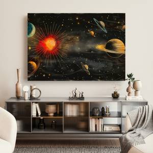 Bild Retro Planet XVIII 70 x 50 cm