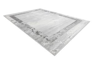 Tapis Lira E1473 Cadre Grec Vintag Gris - Matière plastique - Textile - 140 x 1 x 190 cm