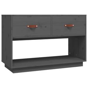 TV-Schrank D342 Grau - Massivholz - 40 x 60 x 90 cm