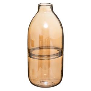 Vase aus Glas BOTTLE, 30 cm Kupfer