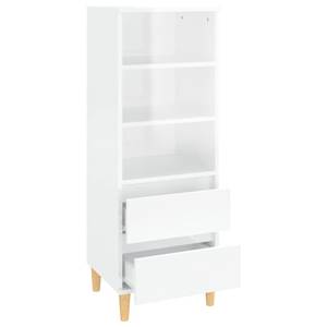 Highboard DE6354 Hochglanz Weiß