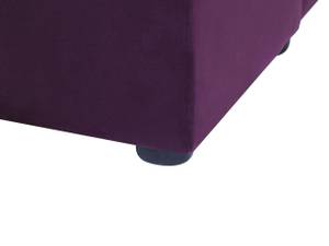 Lit double NOYERS Mauve - Largeur : 170 cm