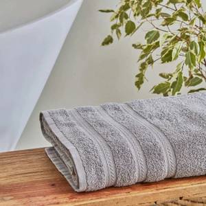 Handtuch Wheat Stone Grau - Textil - 100 x 150 x 100 cm