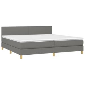 Boxspringbett 3017288-4 Dunkelgrau - Breite: 200 cm