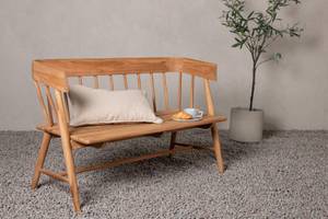 Canapé de jardin Split En partie en bois massif - 132 x 85 x 58 cm