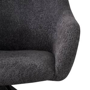 Fauteuil de salon LENA Anthracite