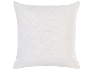 Coussin décoratif MANKETTI Noir - Blanc - Jaune - Textile - 45 x 45 x 10 cm