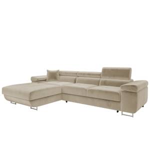 Ecksofa Torezio Mini Beige - Ecke davorstehend links